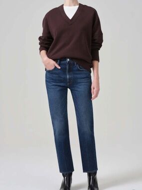 Citizens of Humanity Zurie Straight Ankle Length in Sutherland Size 30 (F)